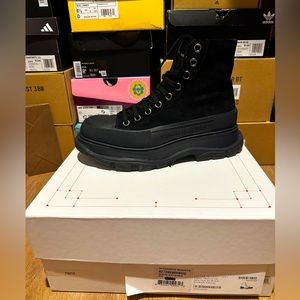 Used, great condition, McQueen Tread Slick Lace ups